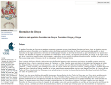 Tablet Screenshot of gonzalezdeotoya.com